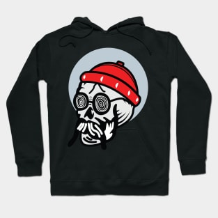 Old Man Skull Hoodie